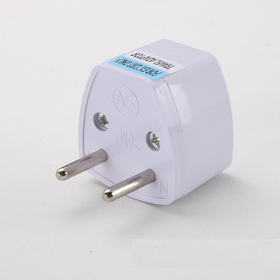 Giắc ổ cắm chuyển đổi đầu 3 chân sang 2 chân nguồn 220V thông thường - Hàng chính hãng
