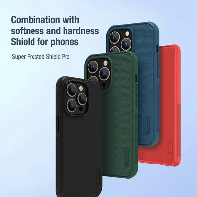 Ốp lưng dành cho iPhone 13 Pro Nillkin Frosted Shield- Hàng chính hãng