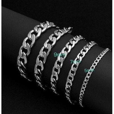 Lắc tay nam, nữ kiểu lặc cực đẹp, đầy cá tính Phụ Kiện Chain Titan Lịch vòng cuff