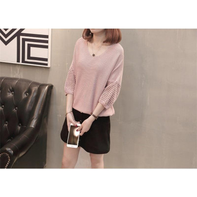 Áo len nữ,áo len mỏng nhẹ tay lỡ Al17