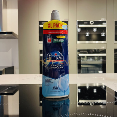 Combo Viên rửa bát Finish Classic 120 viên + Muối Finish 1.5kg + Nước làm bóng Finish 750ml