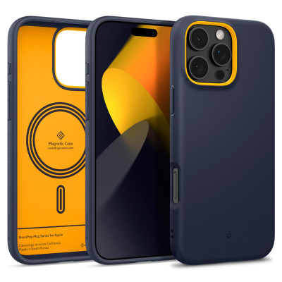 Ốp Spigen Caseology Nano Pop Mag Cho iPhone 16 Pro Max Chất Liệu Cao Cấp Ôm Sát Máy Cầm Nắm Thoải Mái Có Sạc Không Dây Hàng Chính Hãng