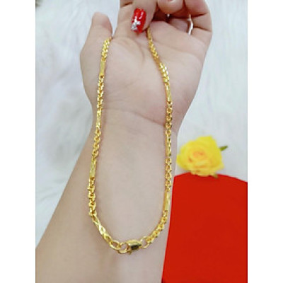 Dây chuyền nam chạm mạ 24k cao cấp H24