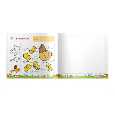 Sách - Bé Làm Họa Sĩ - Những Nét Vẽ Đầu Tiên - Dành Cho Trẻ Từ 3 - 4 Tuổi - Bìa Xanh - Đông A