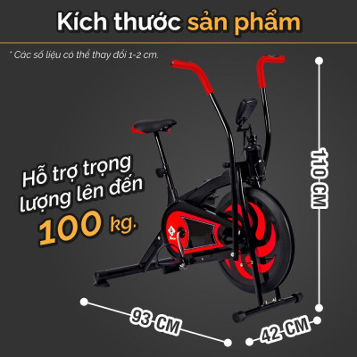 BG Xe đạp tập thể dục kết hợp tay chân 8701 - Xanh lá tại nhà (hàng nhập khẩu)