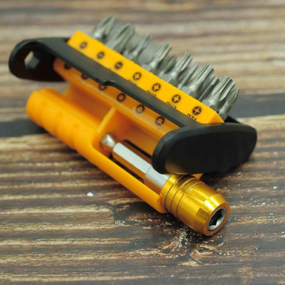 BỘ 15 ĐẦU TUA VÍT 6.35X25MM INGCO AKSD0151 - HÀNG CHÍNH HÃNG