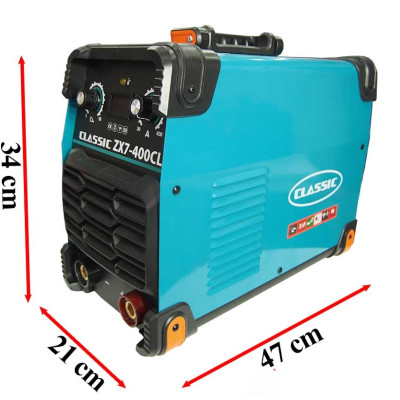 MÁY HÀN QUE ĐIỆN TỬ 5MM CLASSIC ZX7-400CL (HIỆU SUẤT 100% QUE 4.0MM)- HÀNG CHÍNH HÃNG)