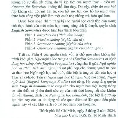 Ngữ Nghĩa Học Tiếng Anh