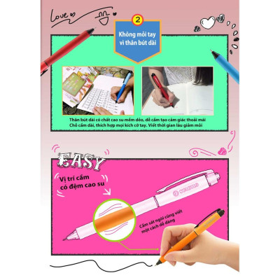 Hộp 10 Bút bi gel STABILO Palette 268 XF 0.5mm (GP268XF/10) - Đỏ