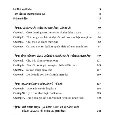 Sách - Khả Năng Cải Thiện Nghịch Cảnh - Hưởng Lợi Từ Hỗn Loạn (Tái Bản 2025)