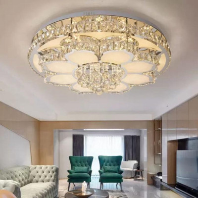 MKPL_05/6+8 Đèn mâm áp trần phale chuẩn K9 tô điểm phòng khách, đèn tô điểm trần hiện đại, dèn thả phale DT