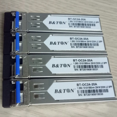 Modul quang 1.25G BTON  BT-OC24-20A ( 1 sợi đầu A 1310/1550nm 20KM- Hãng: BTON) Hàng Nhập Khẩu