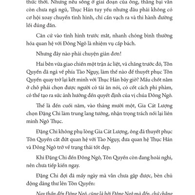 Mưu Lược Trung Hoa - Phần 2. MƯU LƯỢC GIA CÁT LƯỢNG