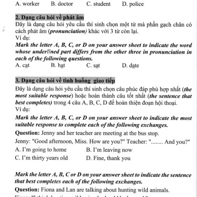 Tuyển Tập Đề Thi Môn Tiếng Anh THPT Quốc Gia Từ Năm 2017 Đến Năm 2022 - Đáp Án Kèm Lời Giải Chi Tiết (Tập 1) _HERO