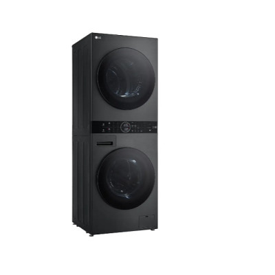 Máy giặt sấy LG WashTower Inverter giặt 14 kg - sấy 10 kg WT1410NHB - Hàng chính hãng - Chỉ giao Hà Nội