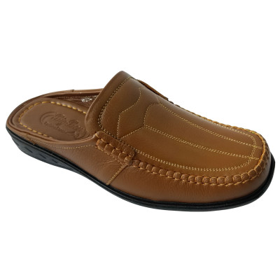 Dép Bít Đầu Nam BIGGBEN Da Bò Thật Cao Cấp SB135