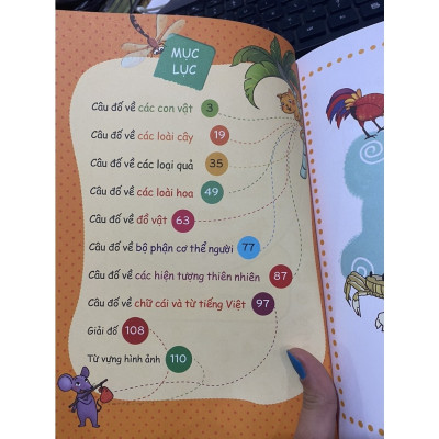 Sách - Combo Câu đố tư duy + Thơ tư duy +Đồng dao tư duy hình ảnh cho bé tập nói tập đọc