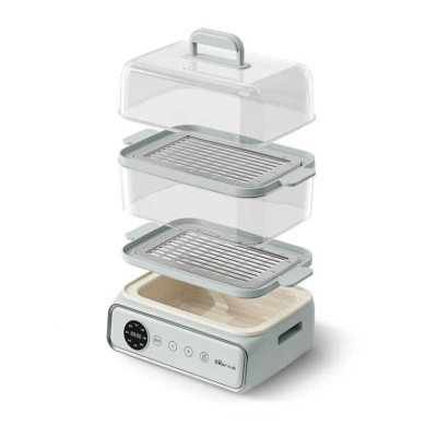 Nồi Hấp Bear Nồi Hấp Điện 3 tầng Nồi Lẩu Điện Kèm Hấp Đa Năng Cảm Ứng Hấp Lẩu Hầm Healthy Tiết Kiệm Điện DZG-P20W7 - Hàng chính hãng