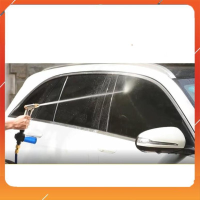 Vòi Xịt️Evoucher Bộ dây vòi xịt nước rửa xe, tưới cây , tăng áp 3 lần, loại 20m 206701-2 đầu đồng,cút đồng+  mở chai