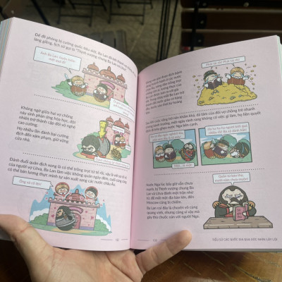 (Minh hoạ màu) TIỂU SỬ CÁC QUỐC GIA QUA GÓC NHÌN LẦY LỘI - Sai Lei – Thủy tiên dịch - Nhã Nam