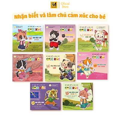 BỘ SÁCH BÉ NHẬN BIẾT VÀ LÀM CHỦ CẢM XÚC