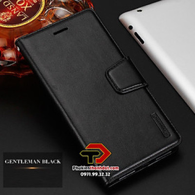 Bao da dạng ví dành cho OPPO Reno4 4G Việt Nam chính hãng Hanman có quai cài - Hàng chính hãng