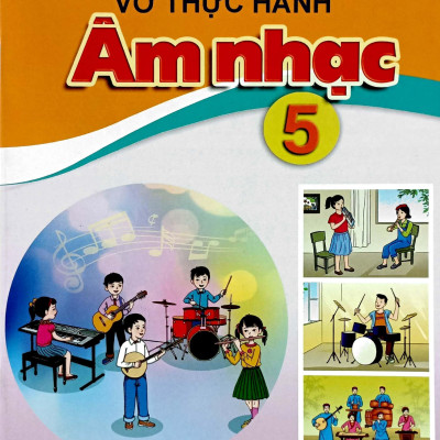 Sách - Vở Thực Hành Âm Nhạc 5 (Cánh Diều) (Chuẩn)