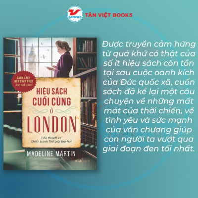 Sách - Hiệu Sách Cuối Cùng Ở London - Madeline Martin - Tân Việt Books