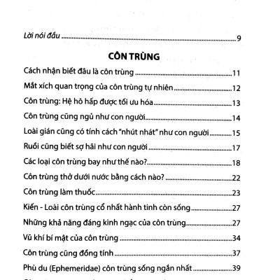 Tri Thức Bách Khoa - Côn Trùng, Loài Cá, Động Vật Lưỡng Cư