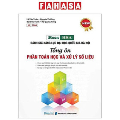 Sách - Đánh Giá Năng Lực Đại Học Quốc Gia Hà Nội - Tổng Ôn Phần Toán Học Và Xử Lí Số Liệu