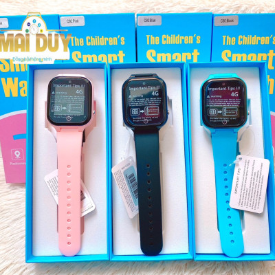 Đồng hồ Trẻ em Thông minh Tiếng Việt gắn Sim Gọi Video Call MAI DUY Watch C80-Hàng Nhập Khẩu
