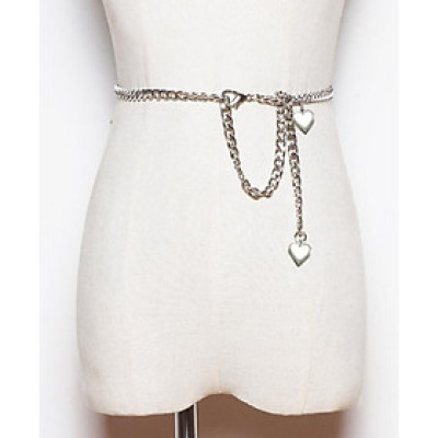 Thắt lưng phụ kiện trái tim sang chảnh thời thượng