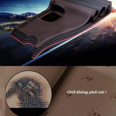 Thảm da Taplo vân carbon Cao cấp dành cho xe Toyota Corolla Altis 2014-2019