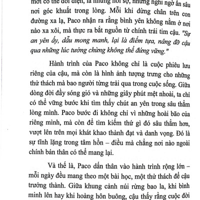Sách - Đường Đến Bình Yên - Đích Đến Của Mọi Cuộc Hành Trình