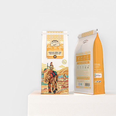 Cà Phê 100% Robusta Honey Nguyên Chất | Rang Vừa | Hương chocolate & caramel | Pha cà phê đen