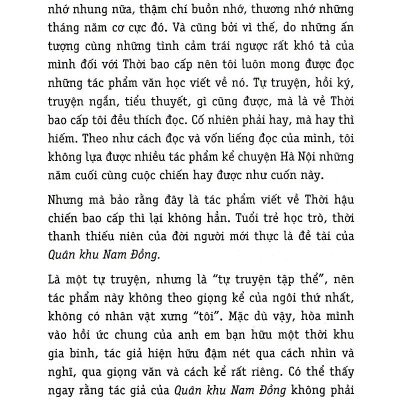 Quân Khu Nam Đồng (Bìa Cứng)