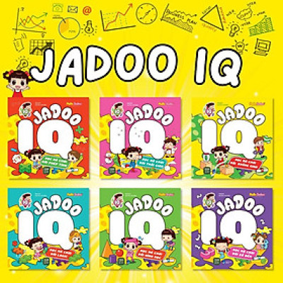 Combo 6 cuốn Jadoo IQ