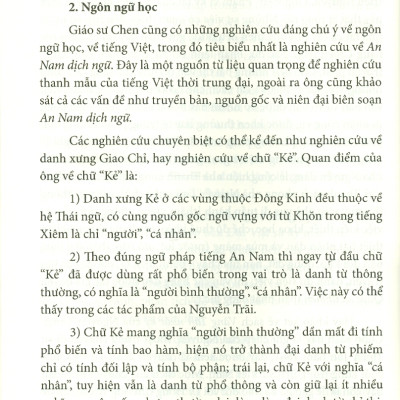 SỬ VIỆT - Nhìn Từ Tài Liệu Nguồn - Trần Kinh Hòa (Cheng Nin Ho) - Nguyễn Mạnh Sơn dịch - (bìa mềm)