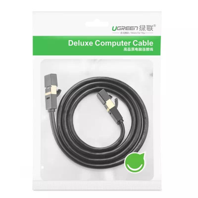 Ugreen UG11272NW107TK 8M màu Đen Cáp mạng LAN CAT7 STP chống nhiễu - HÀNG CHÍNH HÃNG