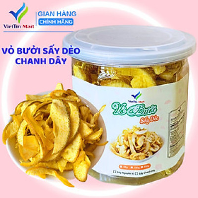 Mứt Vỏ Bưởi Sấy Dẻo Vị Chanh Dây Viettin Mart 150g