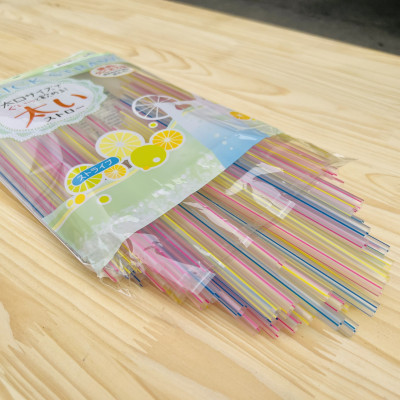 Set 80 chiếc ống hút Thick Straw Ø8mmx210mm - Hàng nội địa Nhật Bản nhập khẩu chính hãng