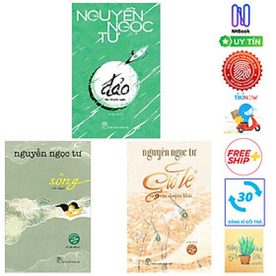 Combo Nguyễn Ngọc Tư : Đảo, Sông và Gió Lẻ Và 9 Câu Chuyện Khác ( 3 cuốn ) ( Tặng Kèm Sổ Tay)