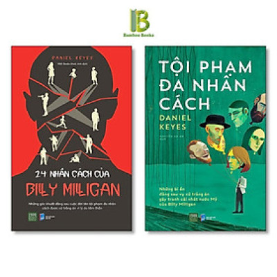 Sách - Combo 2 Cuốn: 24 Nhân Cách Của Billy Milligan + Tội Phạm Đa Nhân Cách - Daniel Keyes - 1980 Books