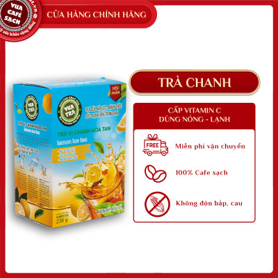 [Mua 2 tặng 1] Trà chanh hòa tan giải khát cung cấp Vitamin C cho năng lượng ngày dài - 238g