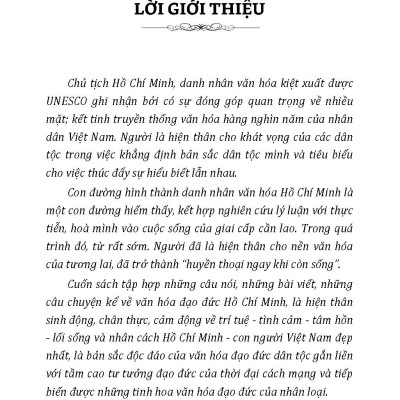 Văn Hoá Soi Đường Cho Quốc Dân Đi - Sức Mạnh Của Văn Hóa Đạo Đức Hồ Chí Minh