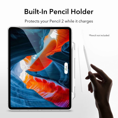 Ốp lưng trong suốt cho iPad Pro 12.9 inch 2022/2021 ESR Project Zero Soft Case - Hàng Chính Hãng