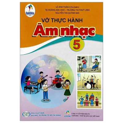Sách - Vở Thực Hành Âm Nhạc 5 (Cánh Diều) (Chuẩn)
