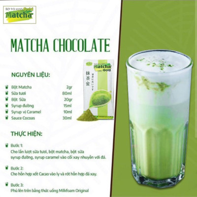 Bột trà xanh Matcha gold 500gr