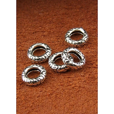 Combo 5 cái charm bạc chặn - Ngọc Quý Gemstones