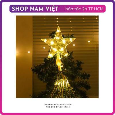 Đèn Ngôi Sao Thả 9 Dây Led Trang Trí Giáng Sinh